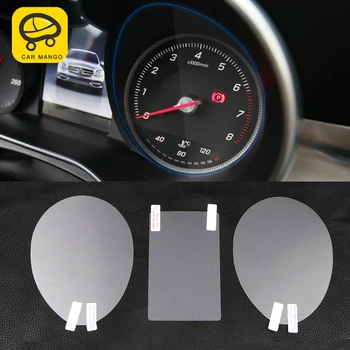 

CarManGo for Mercedes Benz C Class W205 2016-2019 Car Dashboard Monitor Screen Protector Film Cover Trim Sticker Accessories