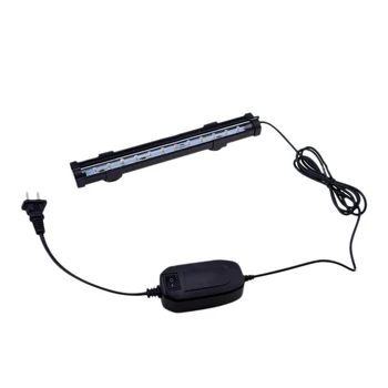 

Aquarium LED Bubble Light Waterproof Brightening Colorful Light Illumination Light Water Grass Light(12 LED) EU Plug