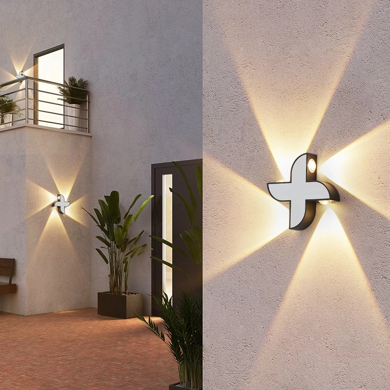 IP65 outdoor waterproof wall light 220V 4W/6W/7W LED light villa park courtyard porch sconce decorative lighting wall light led wall lamp led light