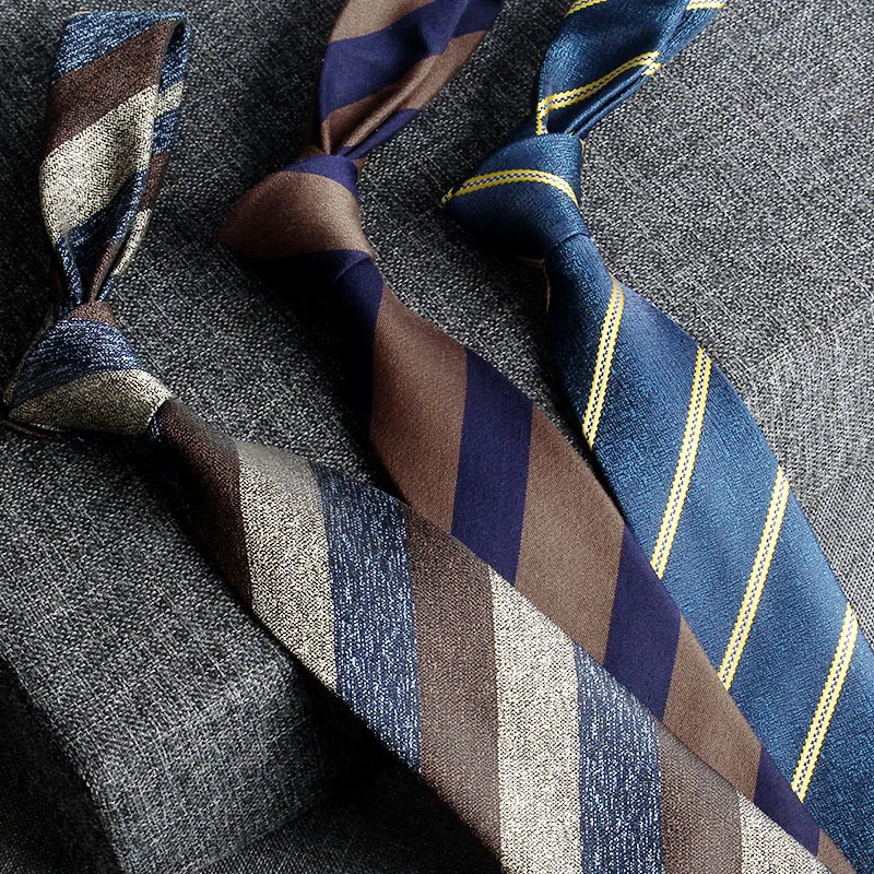 Mode Dünne Dünne 7-8cm Krawatten Klassische männer Streifen Plaid Floral Wein Blau Hochzeit Krawatten Jacquard Gewebt party Männer Krawatten