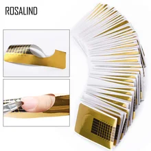 ROSALIND – vernis à ongles professionnel, courbe acrylique, Extension, Guide d'art des ongles, outils, 100