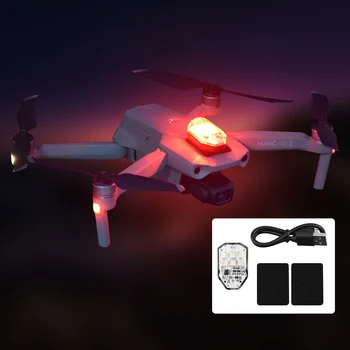 

Ulanzi Night Lamp Strobe Drone Flash LED Anti-Collision Lighting Nocturnal Indicatior Searchlight Flash Visible RGB Warning