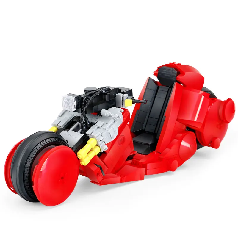 

03001 Movie Series Building Blocks Bricks The Citizen Akira Motorcycle Set Kids Toys Japan Cartoon Toys Compatible with legoing