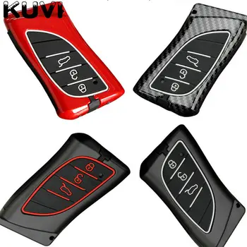 

Alloy Carbon fiber Car Key Case Cover For Lexus 2018 2019 IS ES GS LS500h NX RX LX LC RC ES350 US200 US260h UX200 UX250h Fob