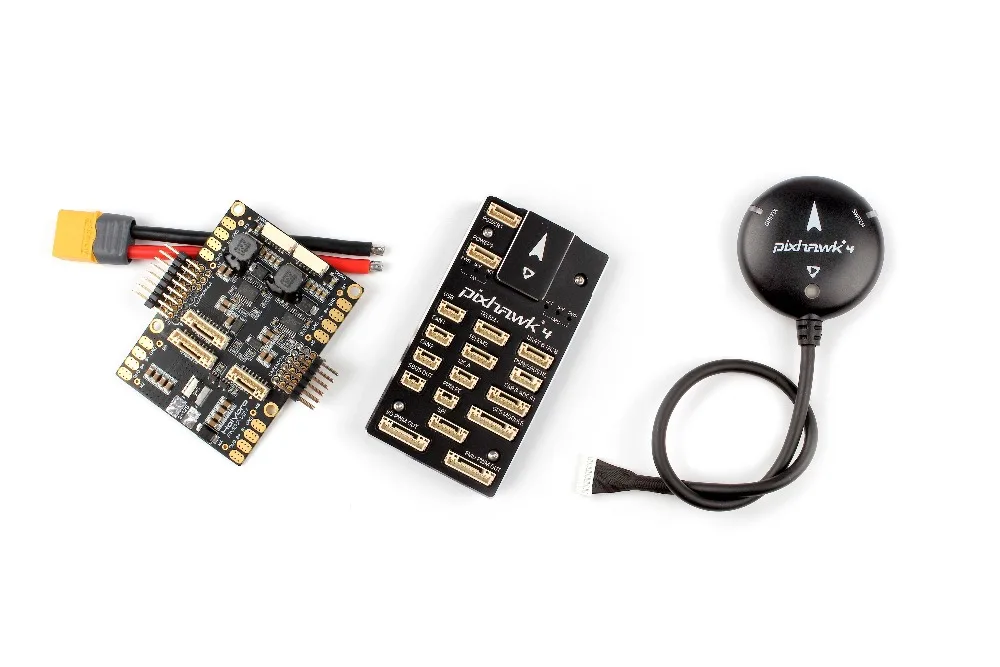 Holybro Pixhawk 4 Управление полетом NEO-M8N gps модуль PM07 плата управления питанием автопилот комплект для радиоуправляемого дрона