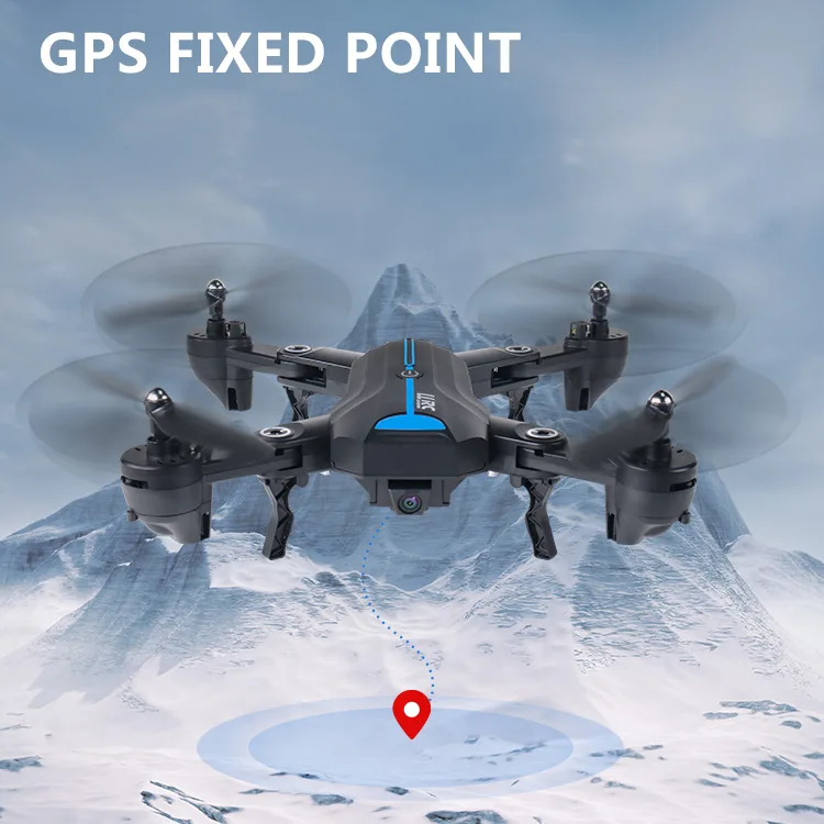 Мини Радиоуправляемый Дрон 4K HD камера профессиональный 5G WIFI GPS Квадрокоптер