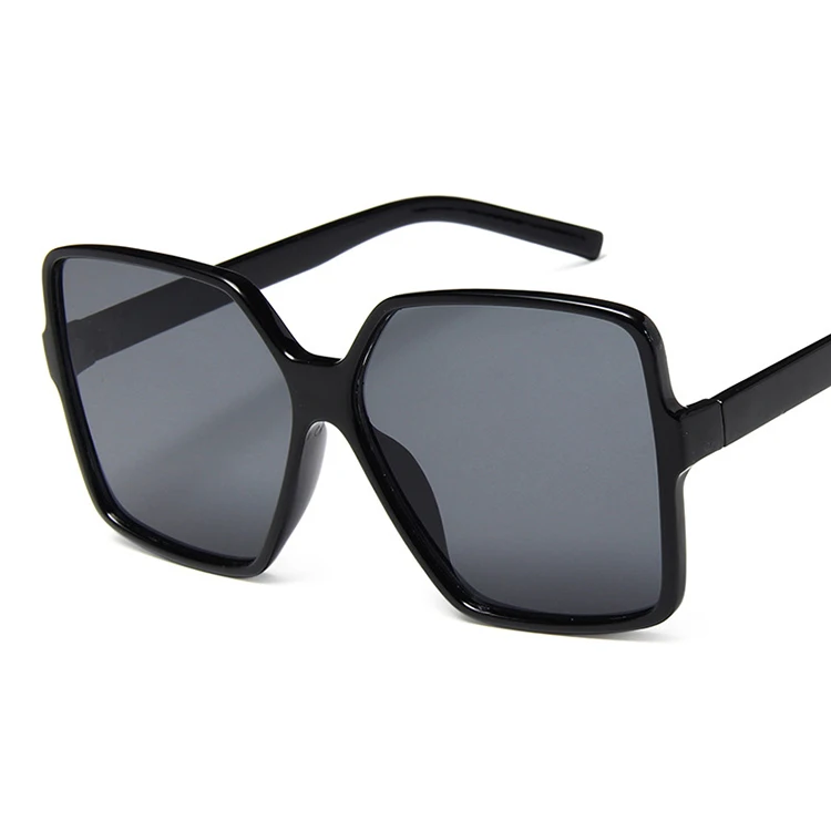 raybans women DCM New Fashion Oversized Retro Sunglasses Women Gradient Color Lens Brand Designer Ladies Sun Glasses UV400 coach sunglasses Sunglasses