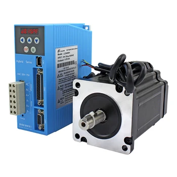 

High speed 86 Nema34 digital easy servo kit 10Nm closed loop stepper motor match 2-phase hybrid servo drive LCDA808H+LC86H2128