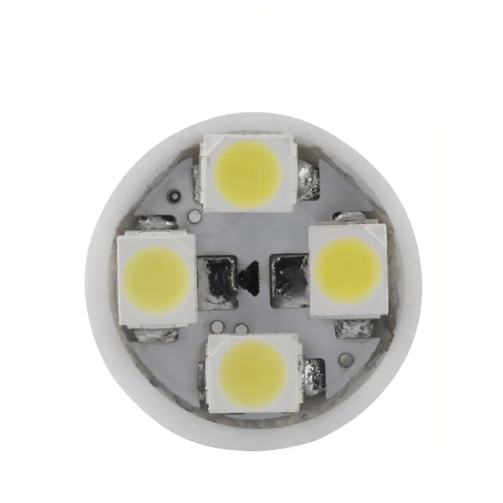 Автомобильный светодиодный светильник T10 3528 4smd ширина небольшой W5w приборная