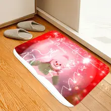Рождественский коврик дверь кухни напольный коврик ванной коврик с принтом в виде Винни Пуха 40x60 см ковры для Гостиная Коврик de 30S13