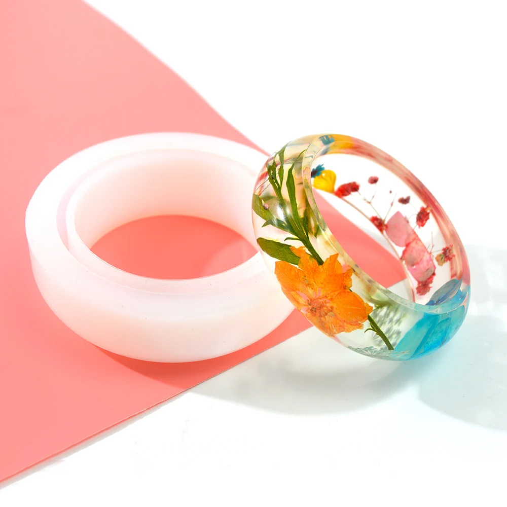 Amazon.com: Bracelet Bangle Resin Silicone Mold (3 Piece Set) DIY Dry  Flower Epoxy Resin AB Glue Ring Mold, Used for Resin Ring, Bracelet  Jewelry, Necklace Pendant Making, Epoxy Resin Craft Decoration Products :