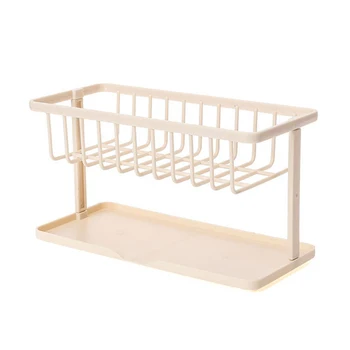 

Kitchen Sponge Sink Holder Storage Rack ABS Strainer Bathroom Organizer PR Sale
