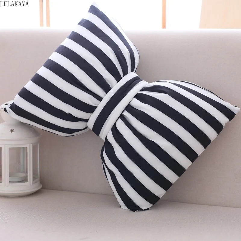 3 размера с креативным бантиком в форме узла плюшевые подушки для детей милые