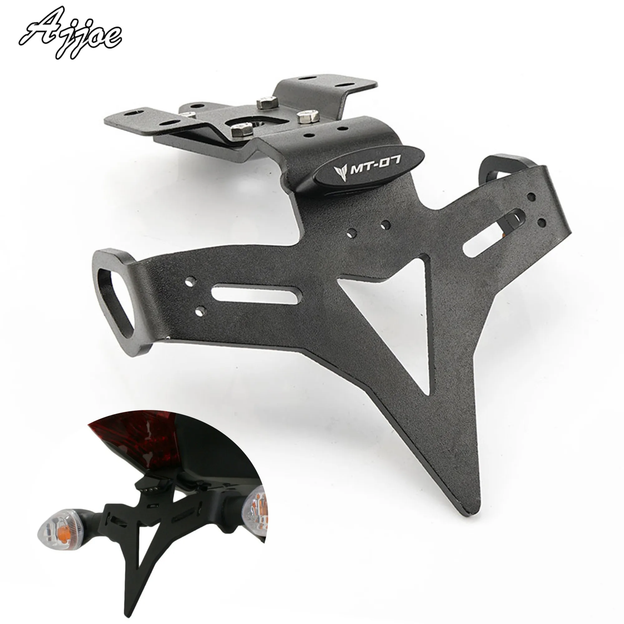 Держатель номерного знака для мотоцикла Yamaha MT 07 MT07 FZ 07 FZ07 2013-2019 - изображение