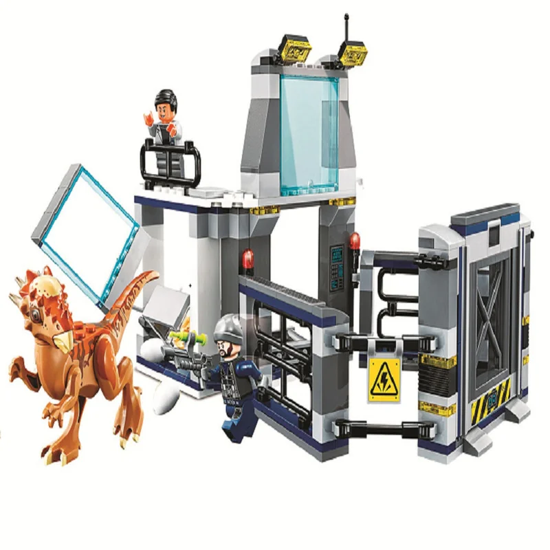 Kopen 10922 234 stuks Jurassic World 2 Stygimoloch Breakout Dinosaurus Bouwsteen Compatibel met Legoinglys Baksteen Speelgoed voor Kinderen