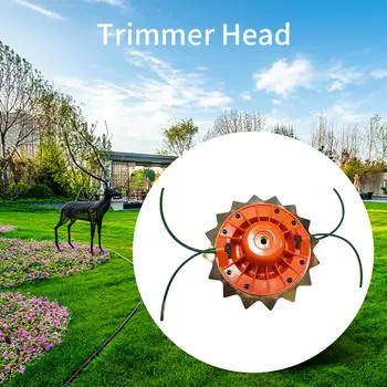 

Double Head Grass Head Simple Grass Head Garden Mower Accessories Garden Mower Power Tool Accessories