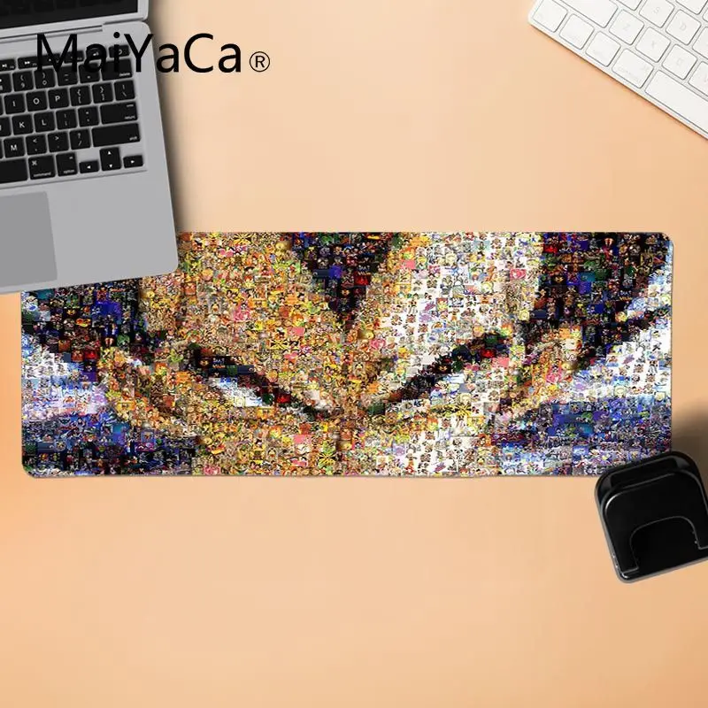 MaiYaCa Beautiful Anime dragon ball cool anime Office Mice Gamer Soft Mouse Pad Rubber Mouse Durable Desktop Mousepad - Цвет: LockEdge 30X90cm