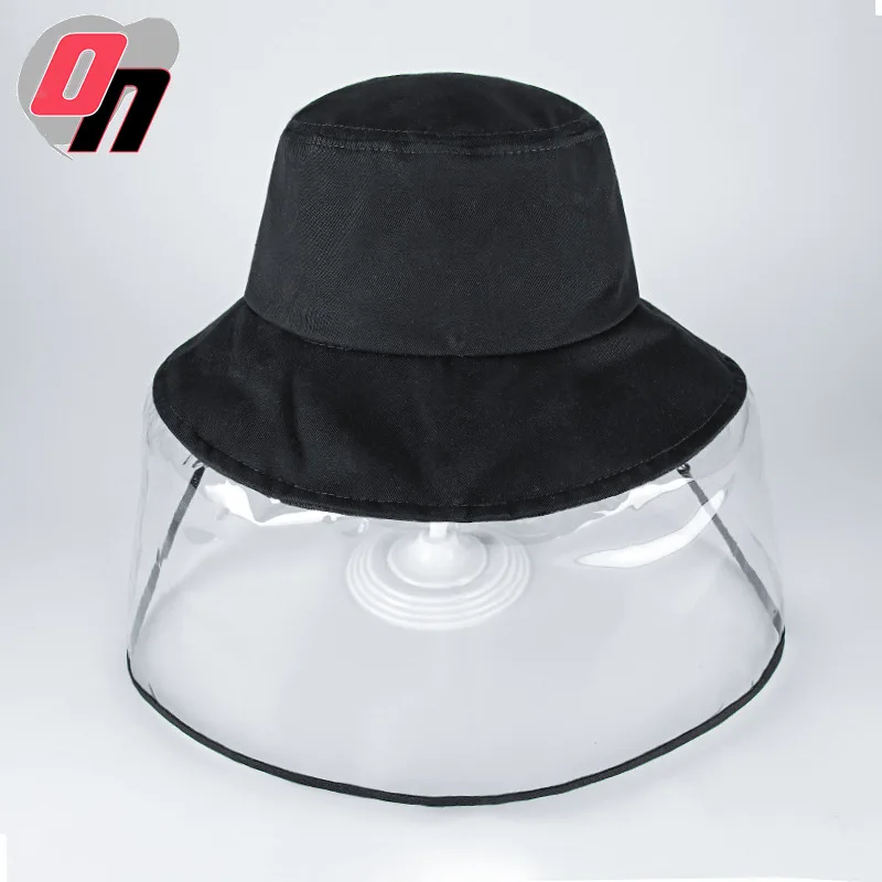 

Korean-style Men And Women Adult Anti-droplet Bucket Hat Deconstructable Mask One-piece Dustproof College Style Versatile Childr
