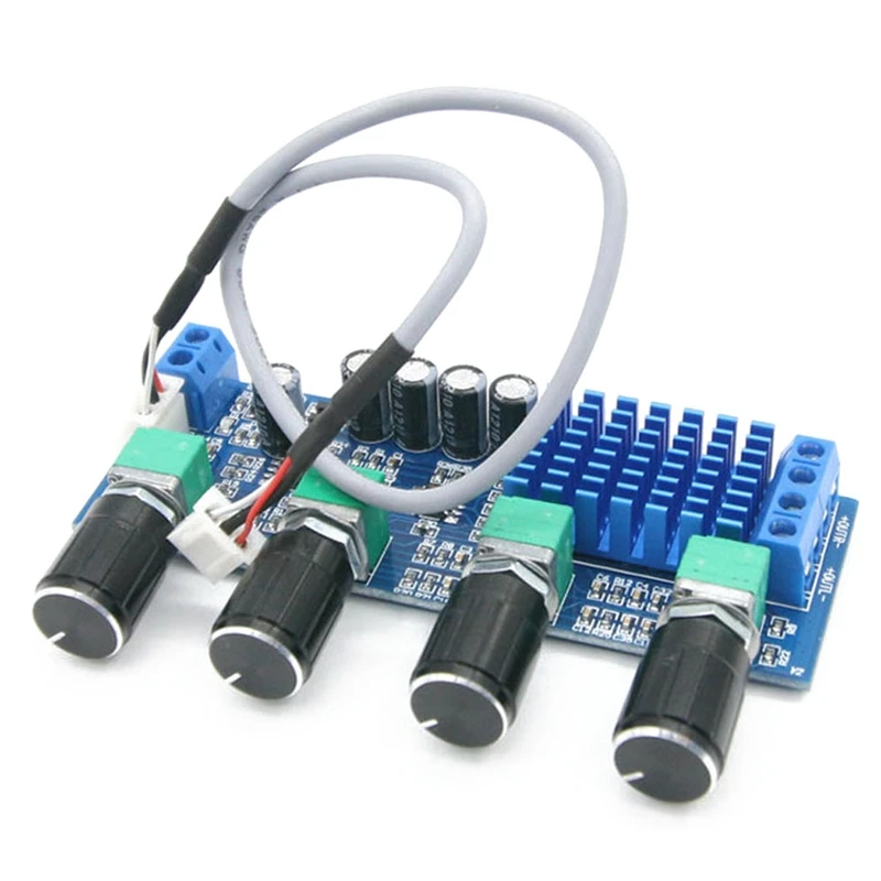 2 Pcs XH M577 TPA3116D2 o High Power Tone Op Amps DC 12 24V Dual Channel Stereo 2 x 80W Digital Amplifier Board