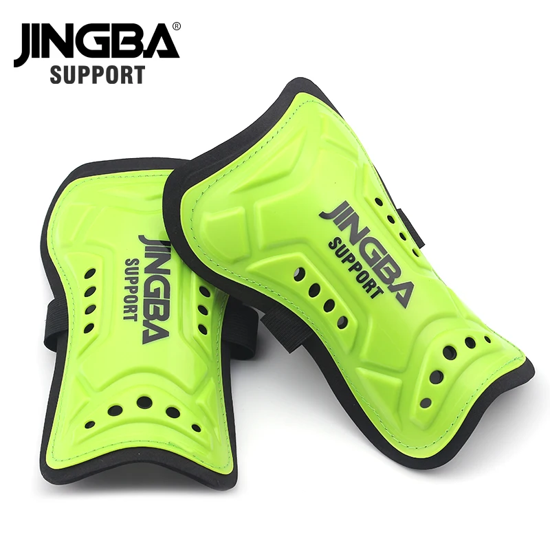 

JINGBA SUPPORT Adults Kid Soccer Training Anti-collision Shin Guards Pads Football Protective Leg protege tibia football adultes
