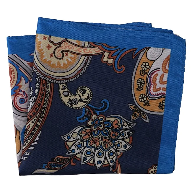 DPH145 Pocket Square Портной Смит мужской роскошный костюм карманные квадраты 30x30 см Большой размер Бизнес Печатных Цветочные Пейсли Твердые в горошек платки полотенце для сундуков - Цвет: DPH145 Pocket Square
