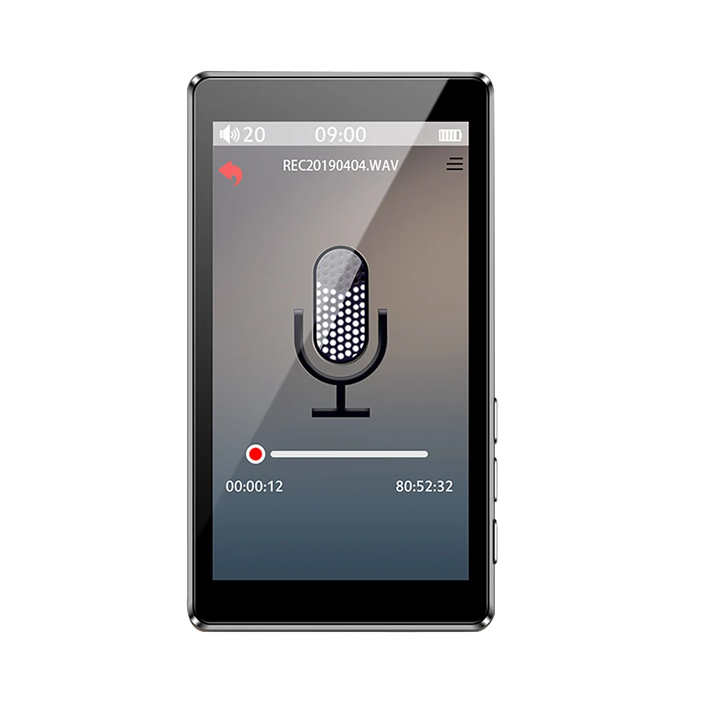 Портативный mp3 плеер RUIZU D20 с сенсорным экраном 3 0 дюйма FM радио и TF