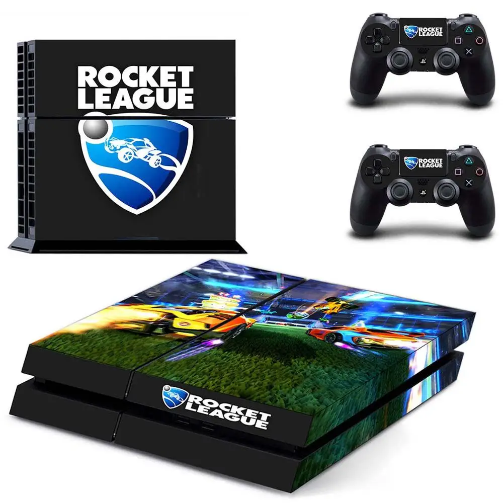 Rocket League наклейка s PS4 виниловая кожа PS 4 наклейка Play station 4 наклейки Pegatinas для консоли playstation 4 и 2 контроллера