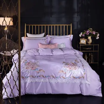 

Luxury 1000tc Egyptian cotton bedding set king duvet cover and pillow cases