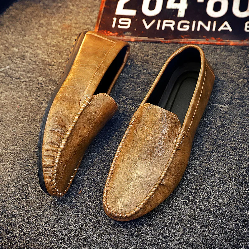 

Men Canvas Shoes Loafers Men Casual Shoes Brand Comfortable Spring Autumn Fashion Breathable Male Shoes Vintage handmade shoes