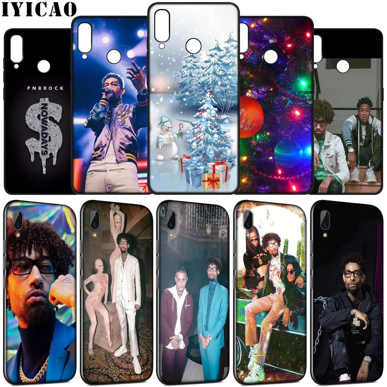 Мягкий чехол Pnb Rock для Huawei Y9 Y7 Y6 Prime 2019 2018 Honor view 20 8C 8X 8 9 9X 10 Lite 7C 7X 7A Pro | Мобильные