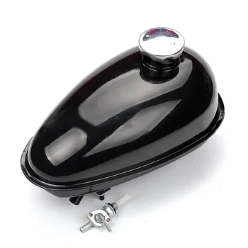 

3L Motorcycle gas tank Petrol With Cap Switch Metal Replacement Durable