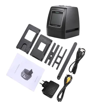 

High Definition Film Scanner Fast Photo Printed High Resolution Photo Scanner USB 2.0 Film Converter 135mm/ 126mm/ 110mm/ 8mm