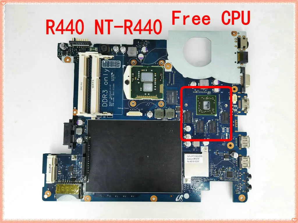 Placa-mãe para notebook