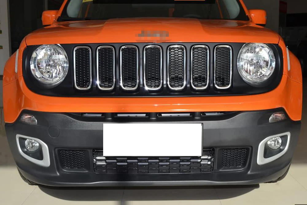 For Jeep Renegade Patriot Car Headlight Headlamp Clear Lens Auto Shell Cover