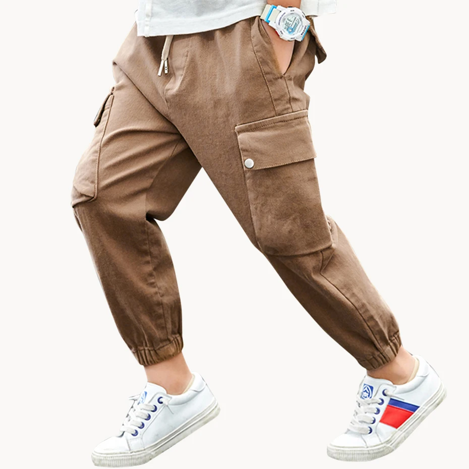 boys school cargo trousers
