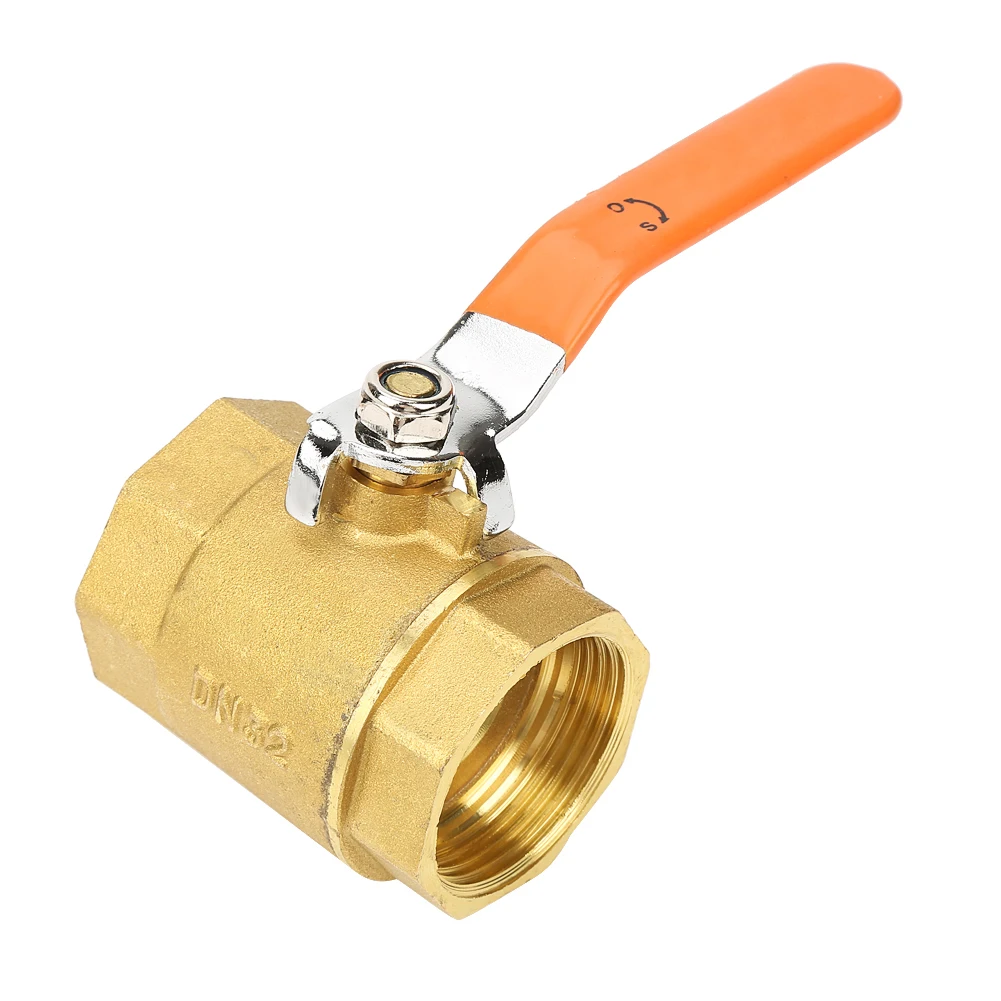 

1pc DN32 1-1/4BSP Brass Pipe Ball Valve 1.6MPa for Water Oil Gas