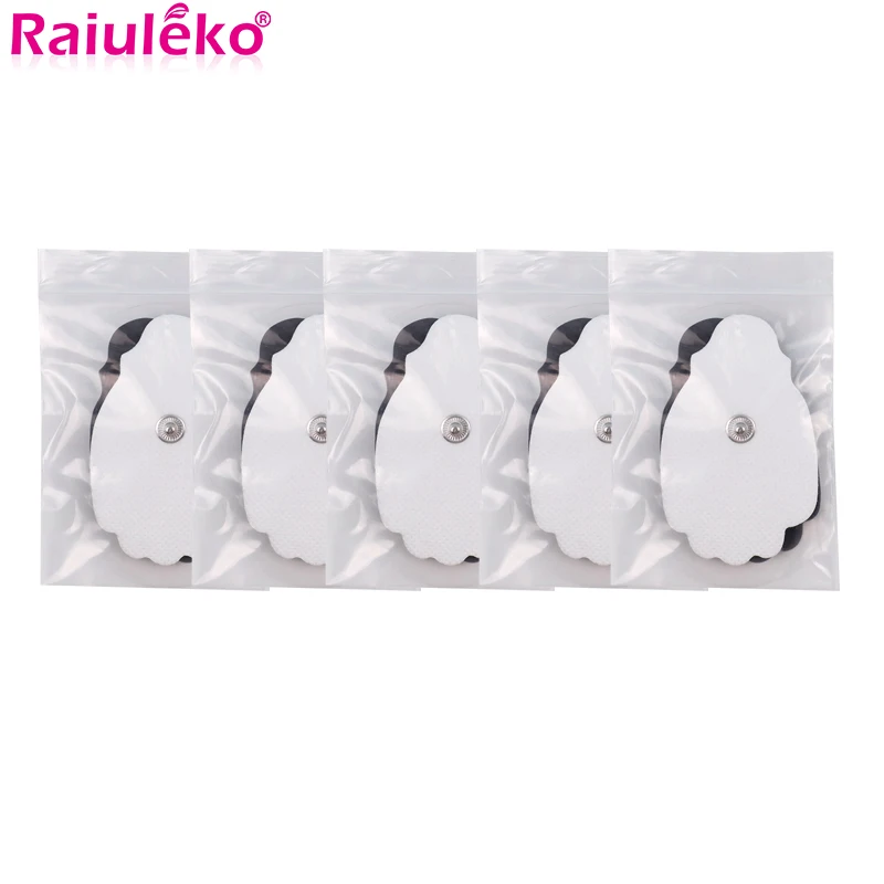 50P Reusable Massage Relaxation Electrode Pad Massager Electric Muscle Stimulator Tens Electrodes Adhesive Acupuncture | Красота и
