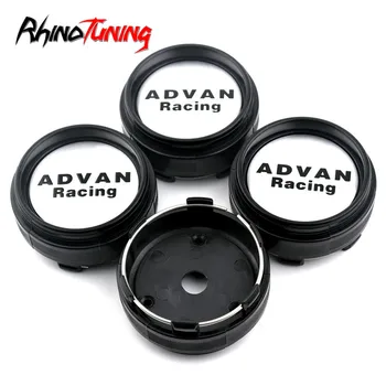 

65mm 62mm 4pcs Advan Racing Center Caps Car Wheel Hub Cap for Rims Cover For F150 18"