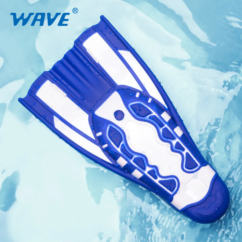 Professional Swimming Training Short Fins for Men and Women, Adult Fins Cover Feet, Breaststroke Free Snorkeling, New 3