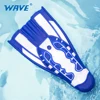 Professional Swimming Training Short Fins for Men and Women, Adult Fins Cover Feet, Breaststroke Free Snorkeling, New 3