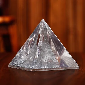 

Amazingly Creative Egypt Pyramid Pen Container Office Creative Fashion Resin Pen Desk Accessories