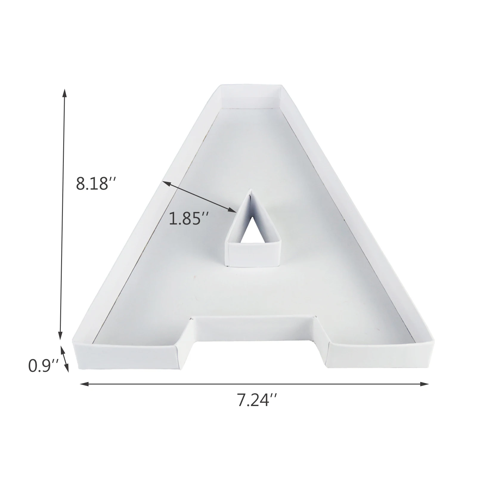 12inch Fillable Cardboard Shaped Box With Clear Lid For Cupcake Charcuterie  LetterTreat Flower Packaging Gift