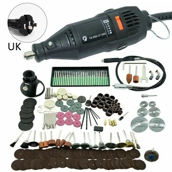 

200pcs 220V Electric Mini Rotary Power Drill Polishing Grinding Speed Tool Kit