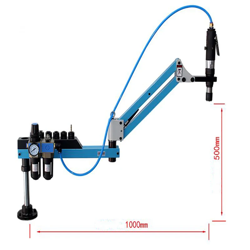 US $501.07 1PC M3M12 Pneumatic Tapping Machine Tapping Capacity Pneumatic Tapper Tool Universal Wire Air Tapping Drilling Machine 220V