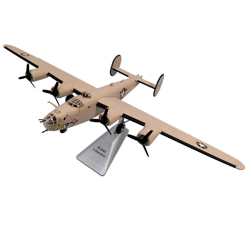 1/72 масштаб сплава тяжелый бомбер B-24D самолет воздушного флота США B24D модель самолета игрушка "самолет" Дети подарок для коллекции