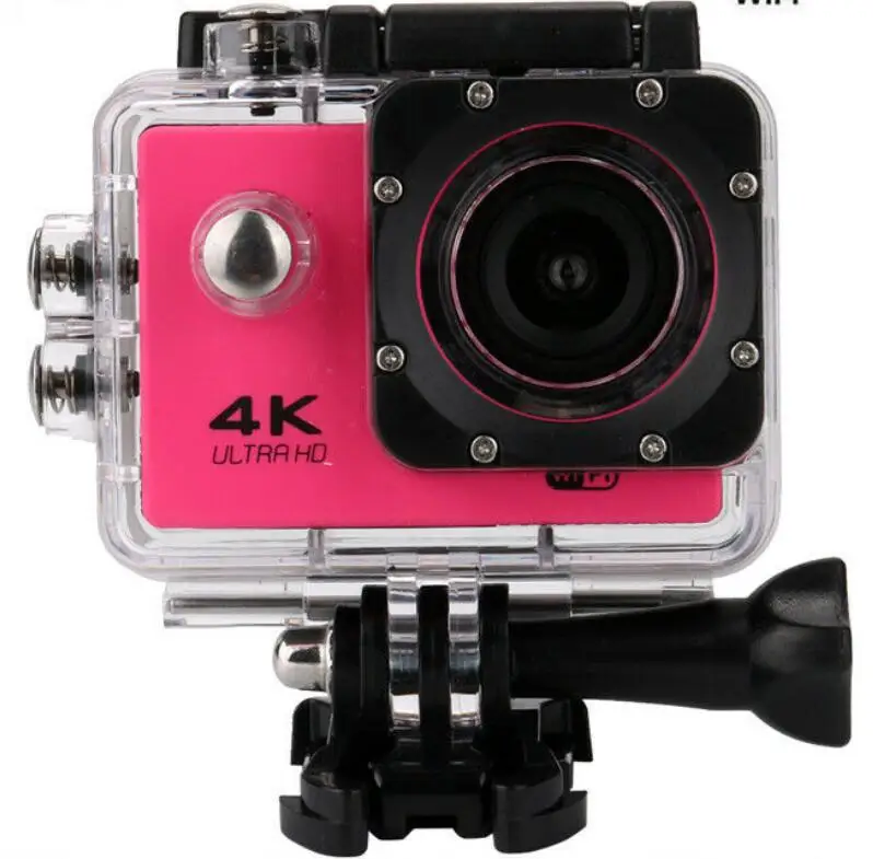 SJ9000 Wifi 4K 1080P Ultra HD спортивная камера DVR DV видеокамера 30 м Водонепроницаемая видеокамера на шлем - Цвет: Red