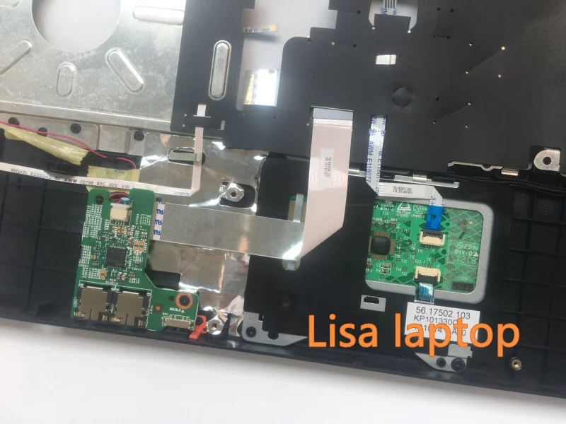 Для Dell Vostro 3400 палмрест тачпад W/устройство для считывания печатного текста 3HFG2 03HFG2