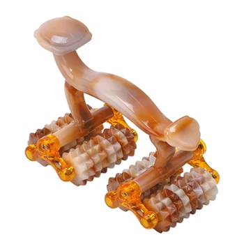

Body Roller Massager for Deep Tissue Massage of The Back and Leg Muscles - Self Myofascial Release of Painful Trigger Muscle