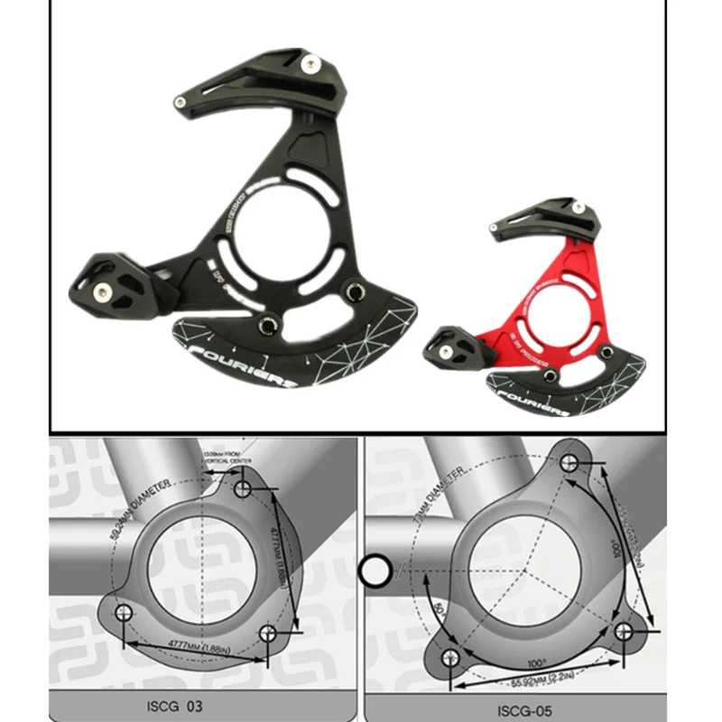 Fouriers Enduro DH цепная направляющая цепь FR XC Bashguard 32 T-38 T устройство с одной скоростью Хранитель спец ISCG ISCG05 для 1* системы