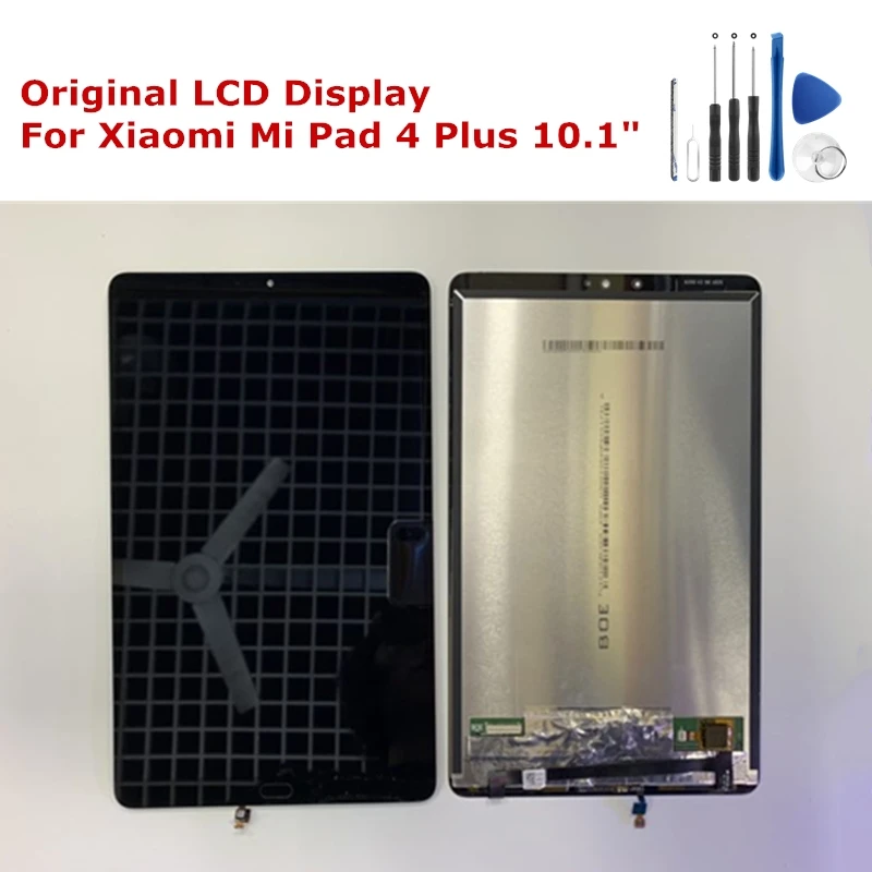 ЖК-дисплей для Xiao mi pad 4 Plus кодирующий преобразователь сенсорного экрана в сборе для mi Pad 4 Plus планшет запасные части